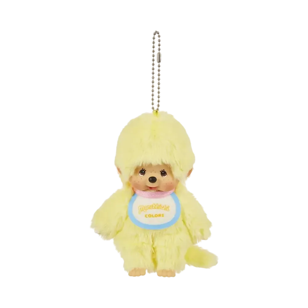 Sekiguchi Monchhichi COLORS Keychain Yellow