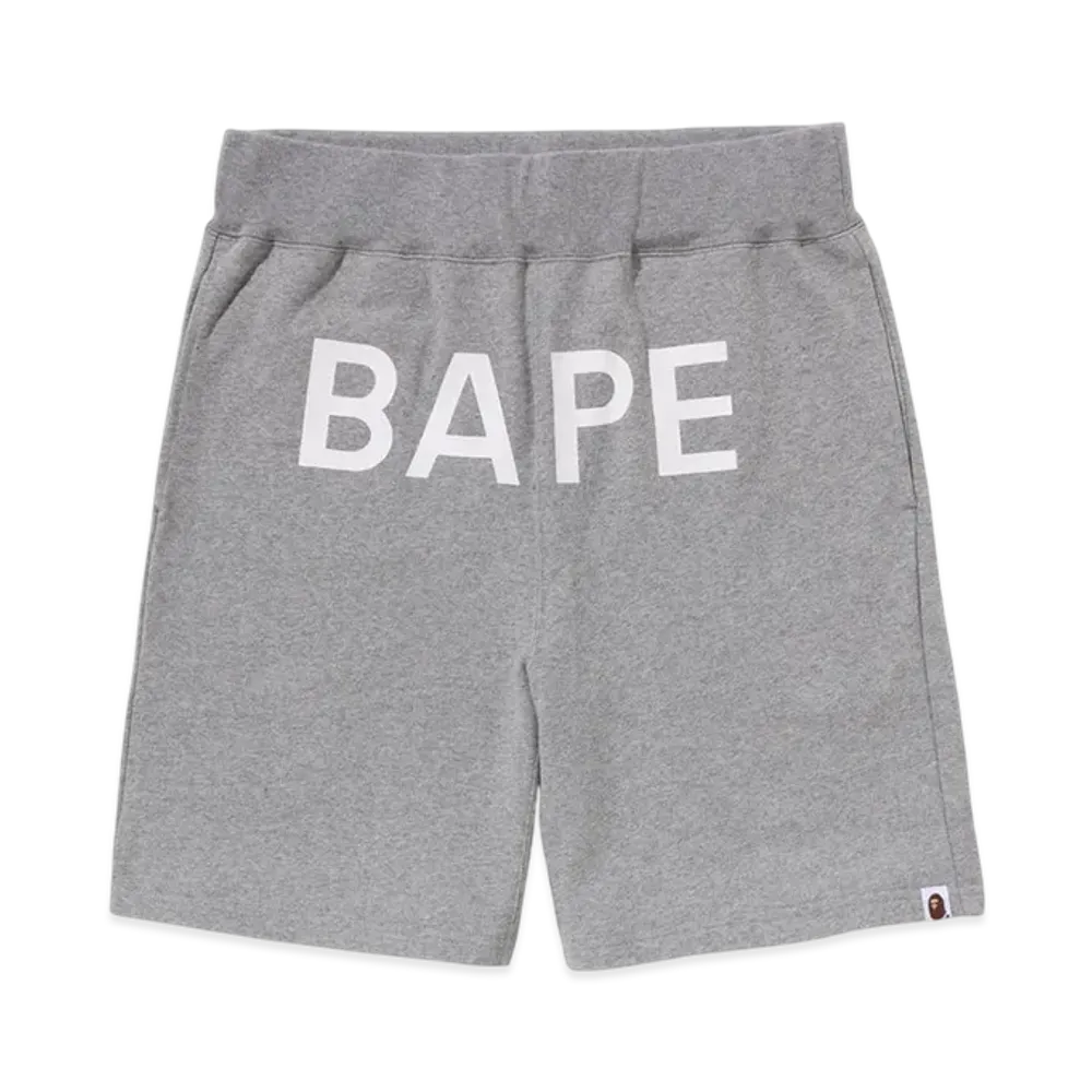A BATHING APE Bape Sweat Shorts "Gray"
