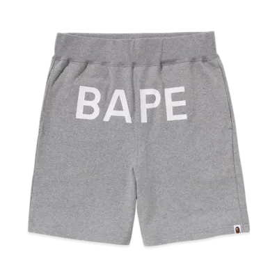 A BATHING APE Bape Sweat Shorts "Gray"