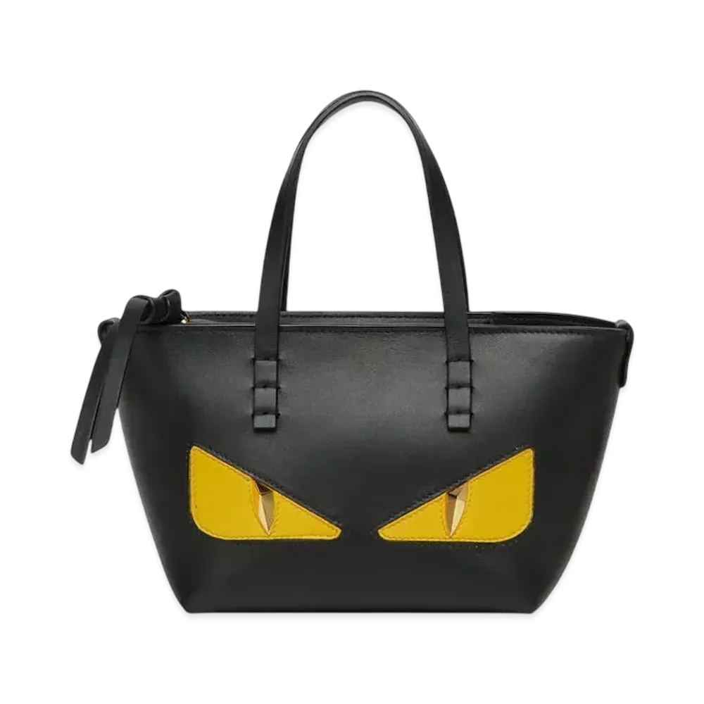 FENDI Roll Mini Lunar New Year Leather Mini Bag "Black"
