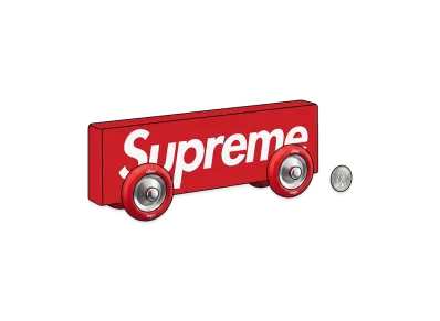 Supreme x Vilac Box Logo Car "Red"