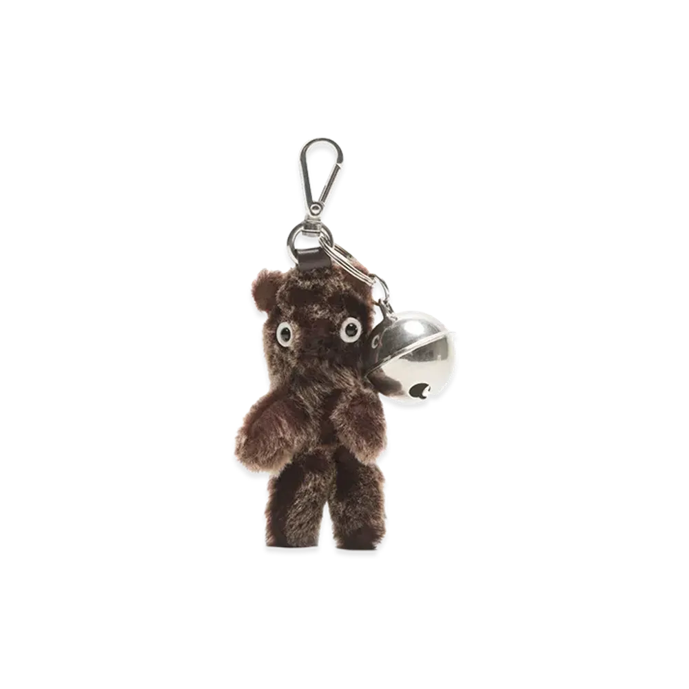Acne Studios Keyring "Brown"