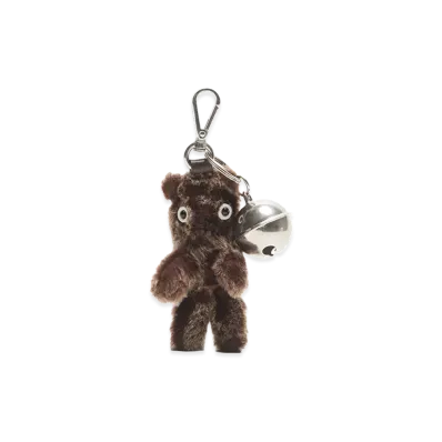 Acne Studios Keyring "Brown"