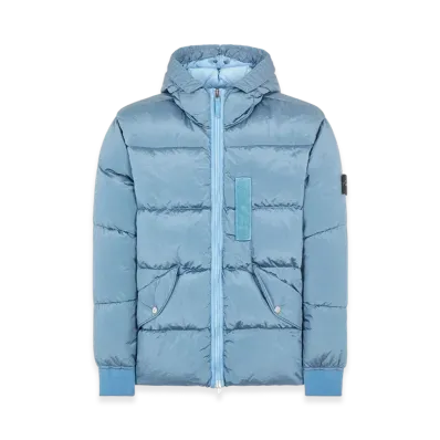 Stone Island 43619 Nylon Metal Econyl Regenerated Nylon Down Jacket - 22FW "Powder Blue"