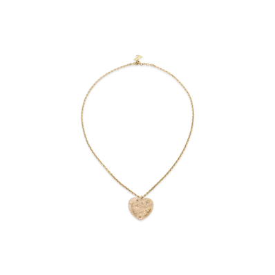 Louis Vuitton Pendentif Coeur Inclusion Necklace "Gold"