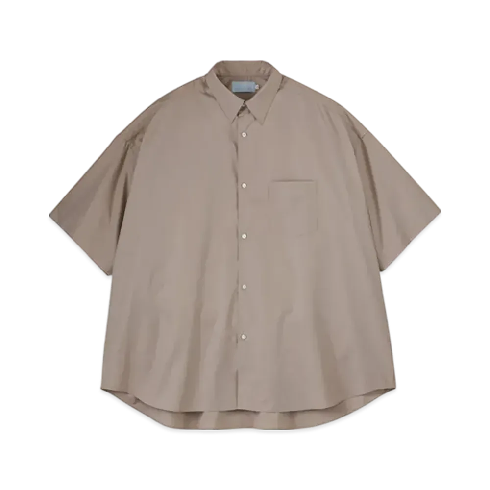 Graphpaper Alumo For Gp S/S Oversized Regular Collar Shirt "Beige"