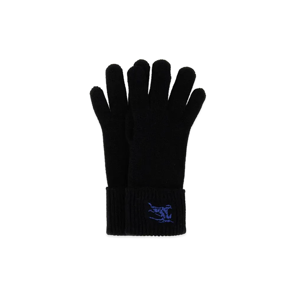Burberry Women's Cashmere Blend Gloves "Black"