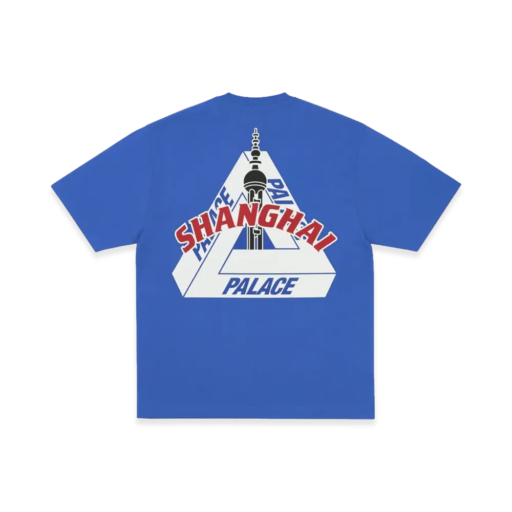 PALACE Shanghai Tri Ferg T Shirt "Classy Blue"