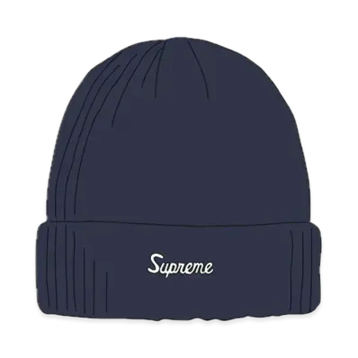 Supreme Loose Gauge Beanie "Navy" (20FW)
