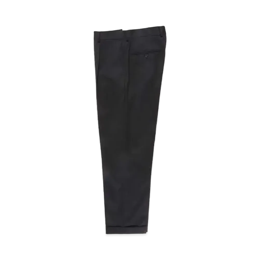 WACKO MARIA Pleated Trousers (Type-2) "Black"