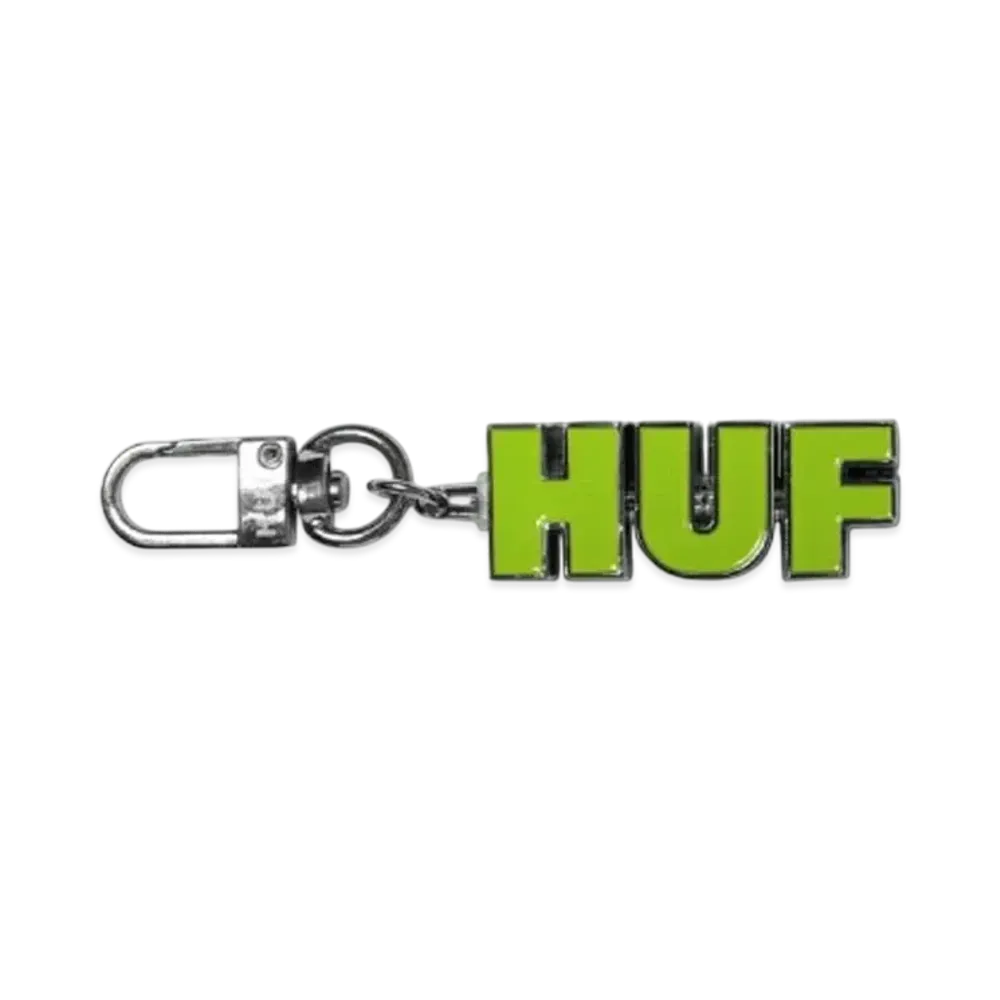 HUF Swivel Keychain "Silver"
