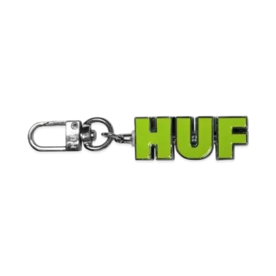 HUF Swivel Keychain "Silver"