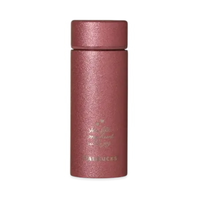 STARBUCKS Valentine 2026 Stainless Steel Bottle Glitter Red 355ml "Pink"
