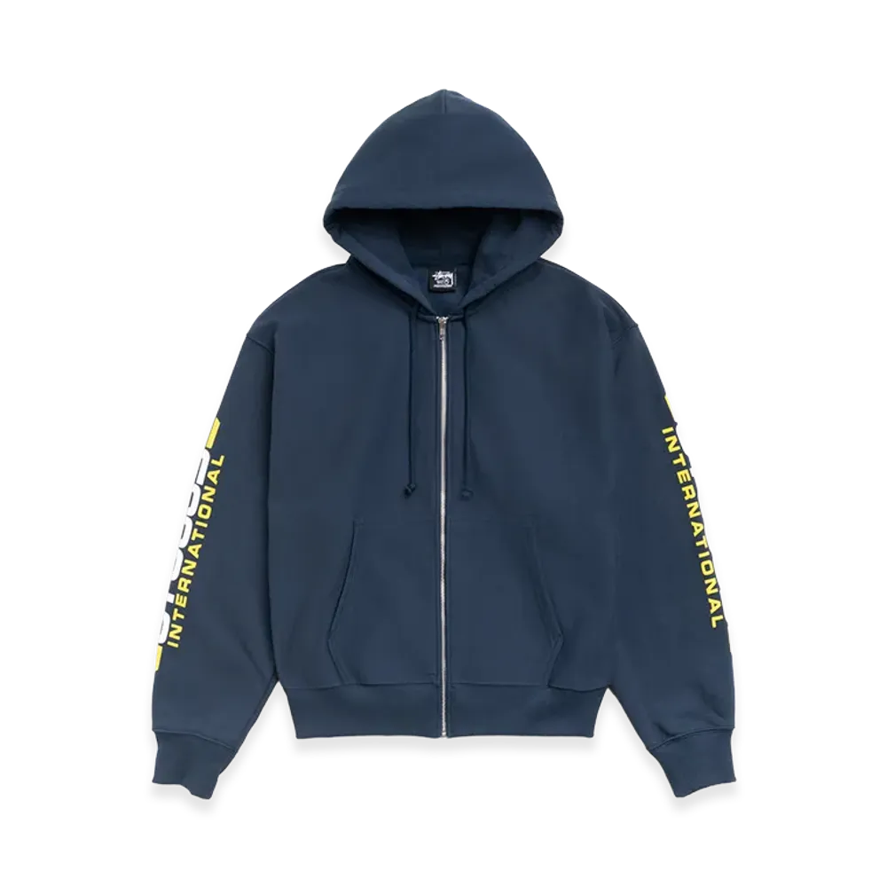 Stussy Blade Zip Hoodie "Navy"