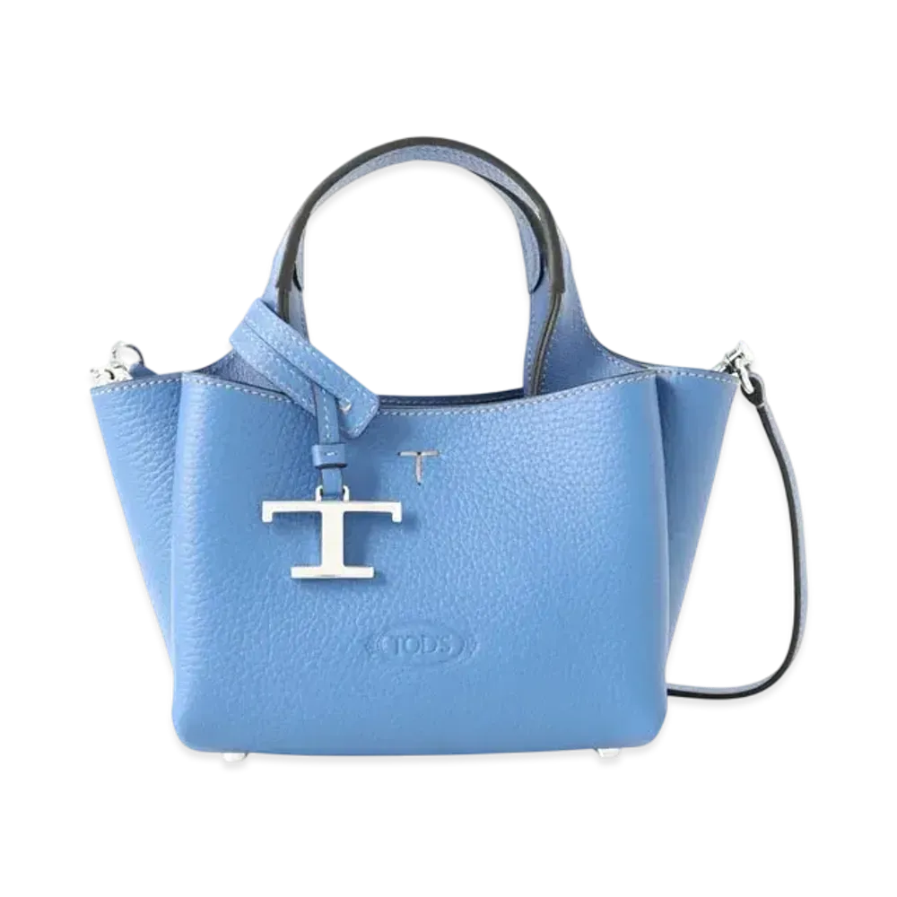 TOD'S x RHC Ron Herman Leather Bag Micro "Blue"