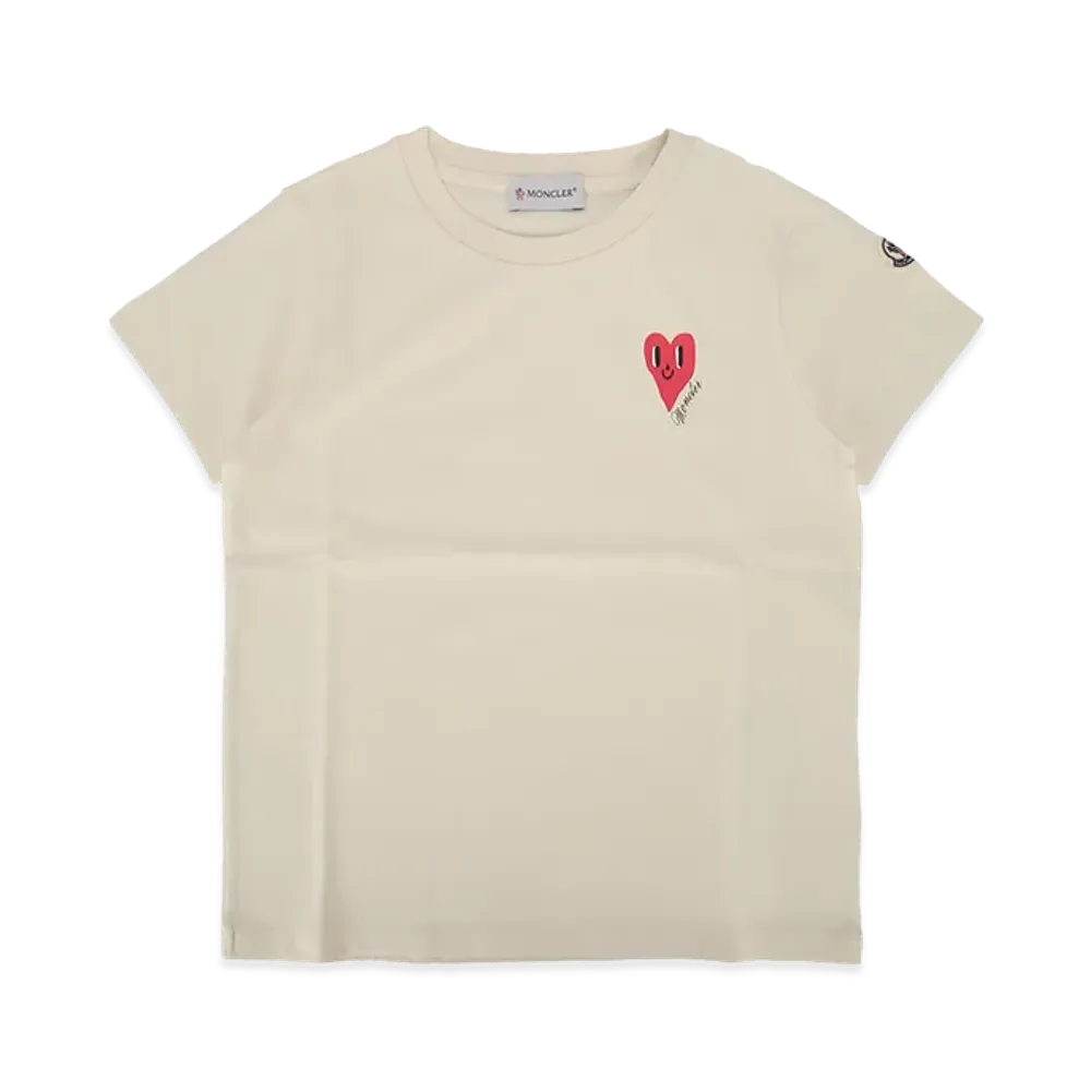 MONCLER Kids SS T-Shirt "White"
