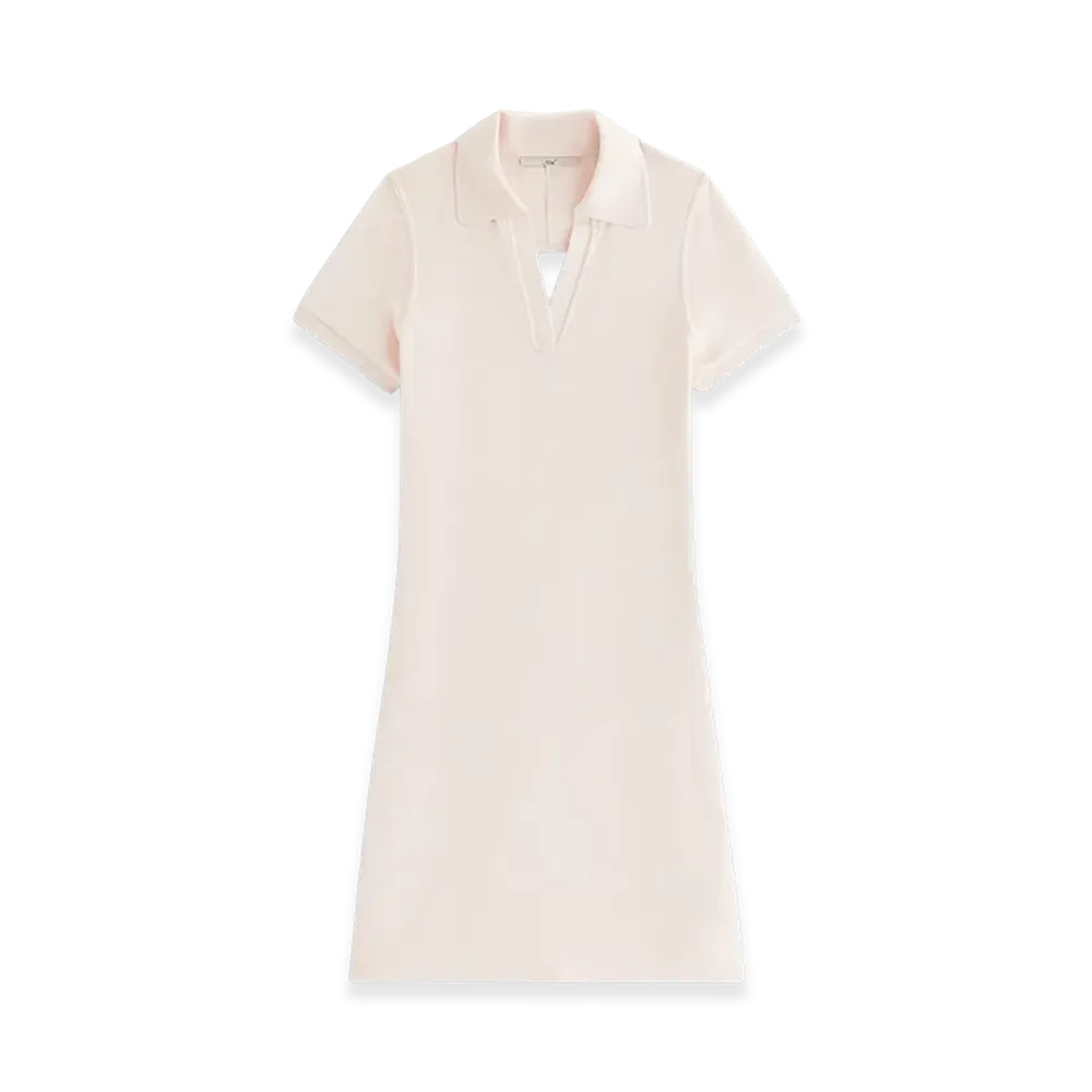 Kith Women's Irina Backless Polo Mini Dress "Glissade"