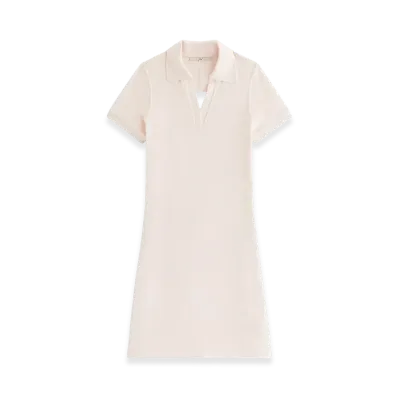 Kith Women's Irina Backless Polo Mini Dress "Glissade"
