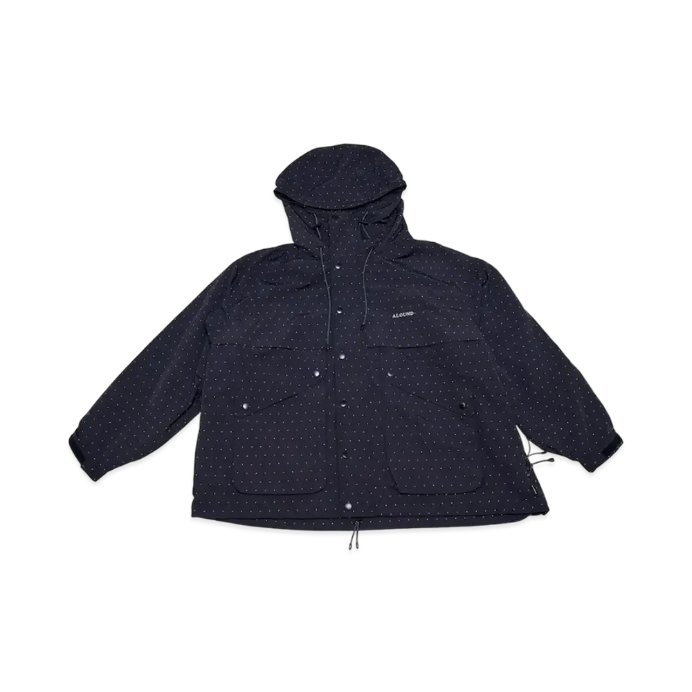ALOUND Dot Nylon Jacket "Black"