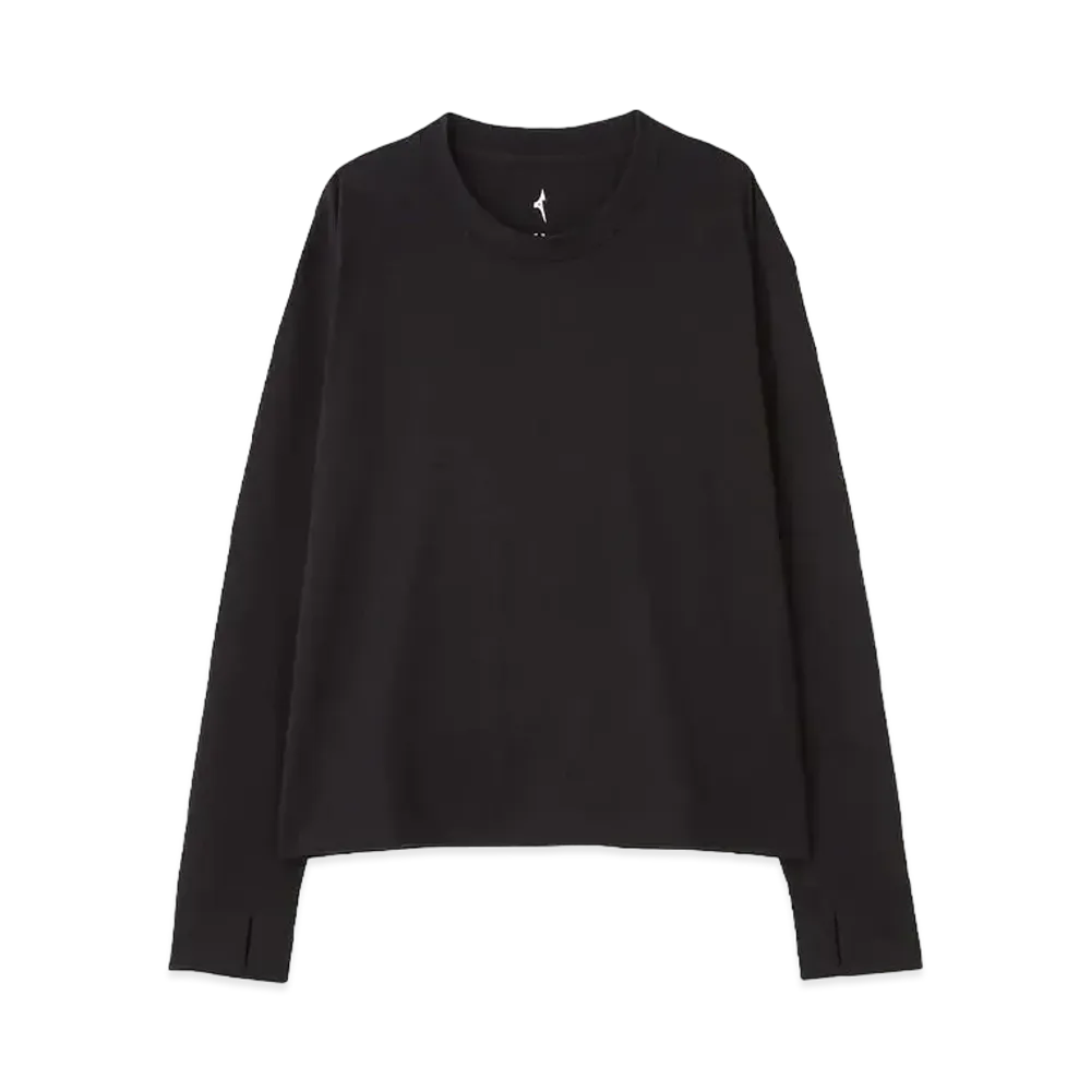 MIZUNO For Margaret Howell Women's T-shirt "Black"