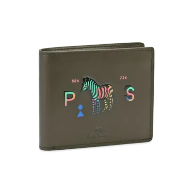 PS Paul Smith Bi-Fold Wallet "Brown"