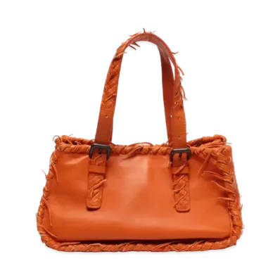Bottega Veneta Intrecciato Leather Handle Bag