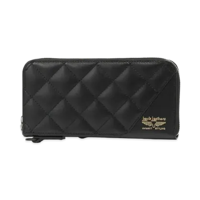 PORTER x Lewis Leathers Long Wallet "Black"