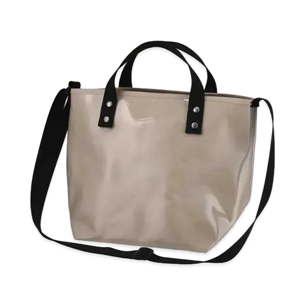 WIND AND SEA Clarity TPU Tote Bag "Sand"