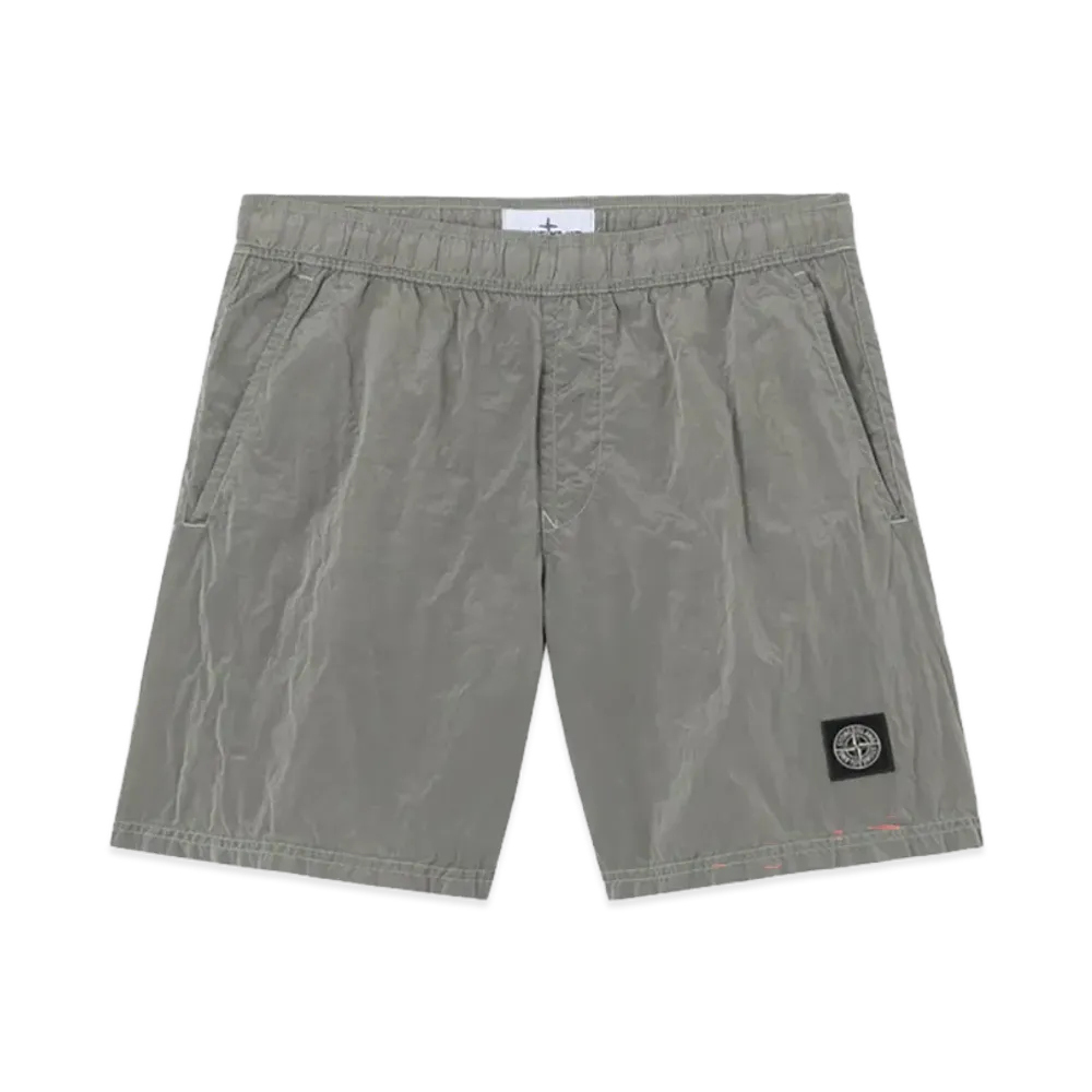 Stone Island B100004 Nylon Metal In Econyl "Pearl Grey"