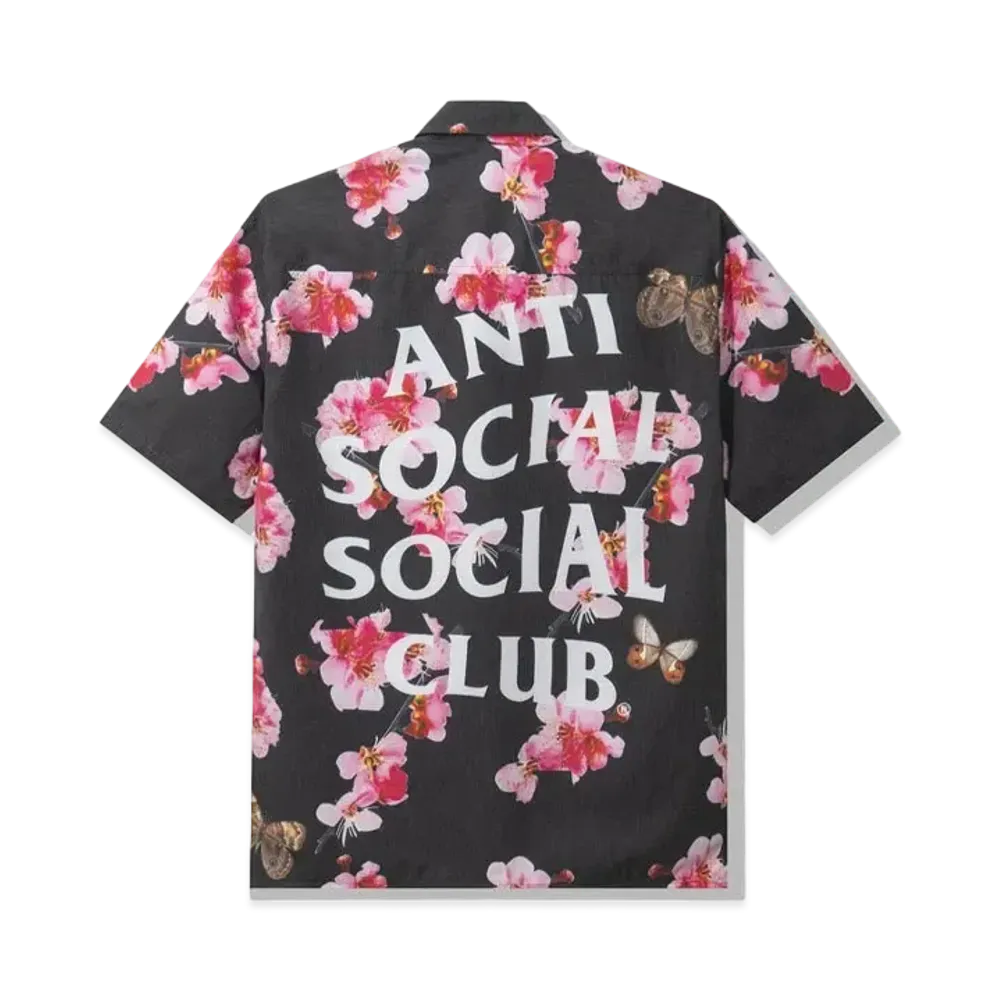 ANTI SOCIAL SOCIAL CLUB Woody Button Up "Black"