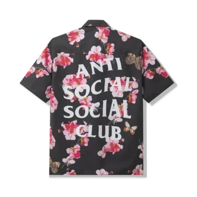 ANTI SOCIAL SOCIAL CLUB Woody Button Up "Black"