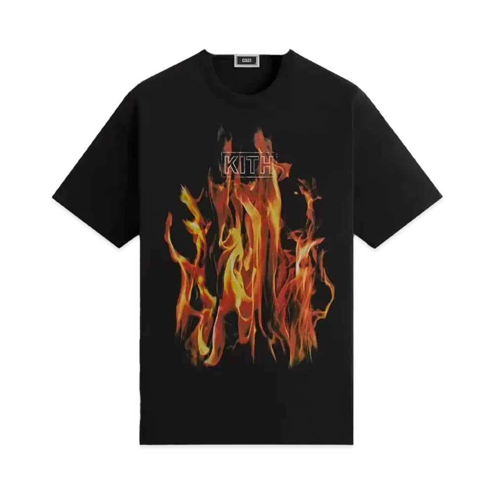 Kith Pyro Box Logo Vintage Tee "Black"