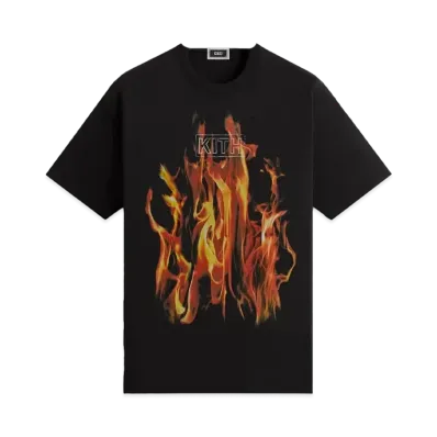 Kith Pyro Box Logo Vintage Tee "Black"