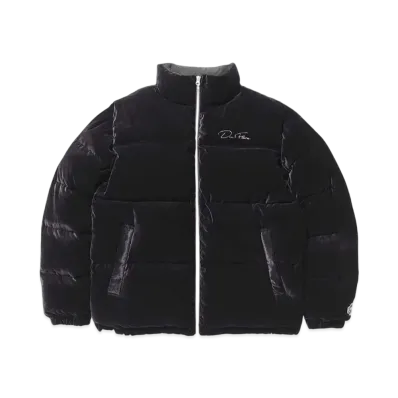 XLARGE x DexFilmz Velour Down Jacket "Black"