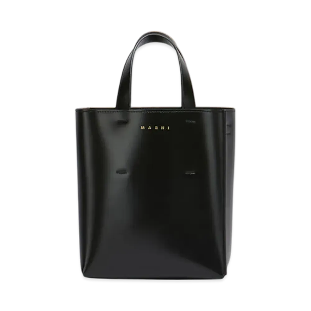 MARNI Leather Museo Mini Bag "Black"
