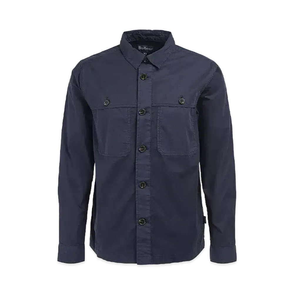 Barbour Sidlaw W Pocket Shirt Blouson "Navy"