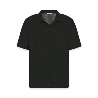 The Row Morand Cashmere Top "Charcoal"