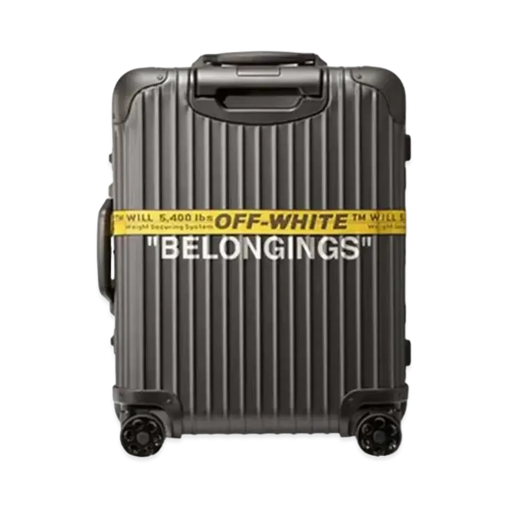 OFF-WHITE x Rimowa Personal Belongings 49L Case "Black"