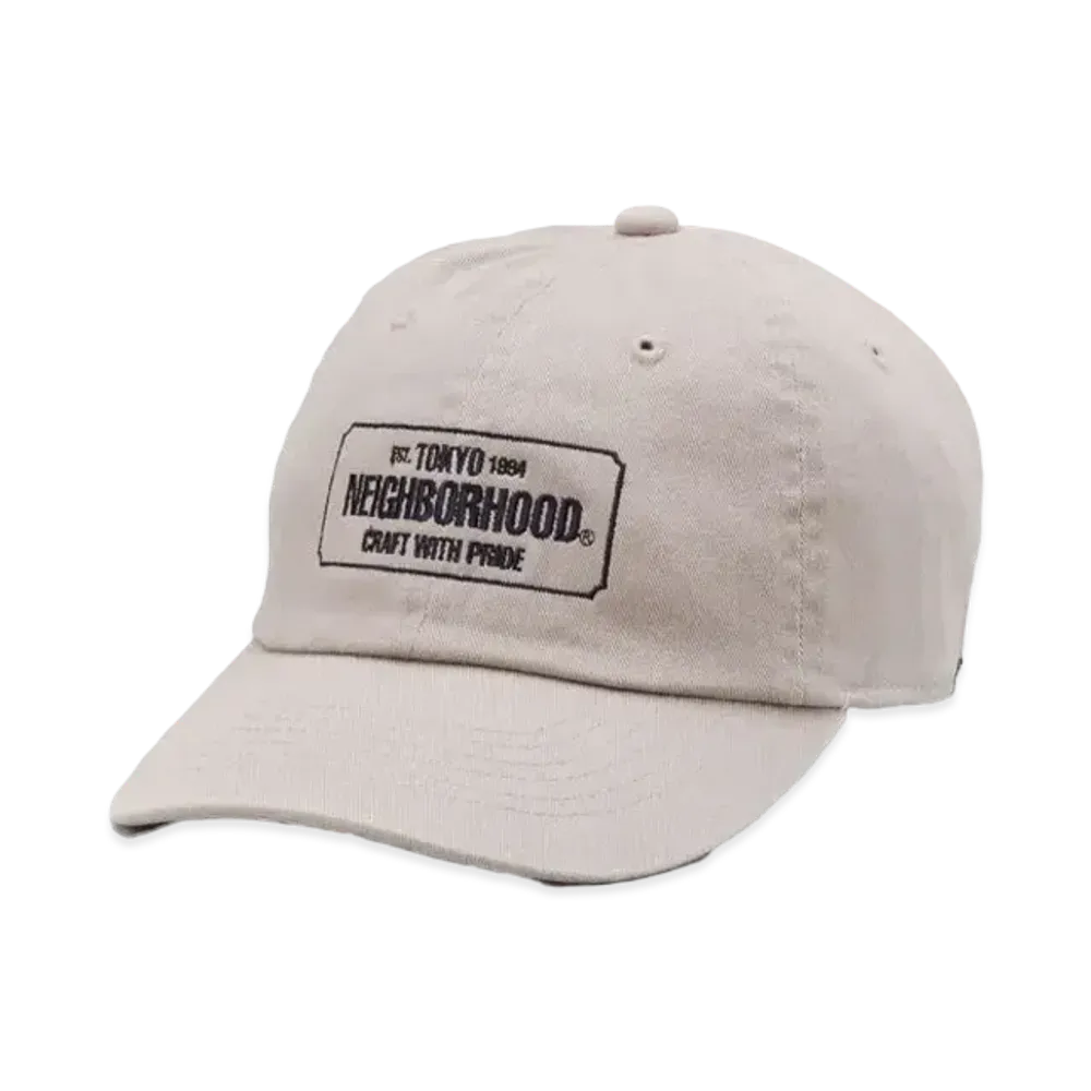 NEIGHBORHOOD OT . Dad Cap "Khaki"