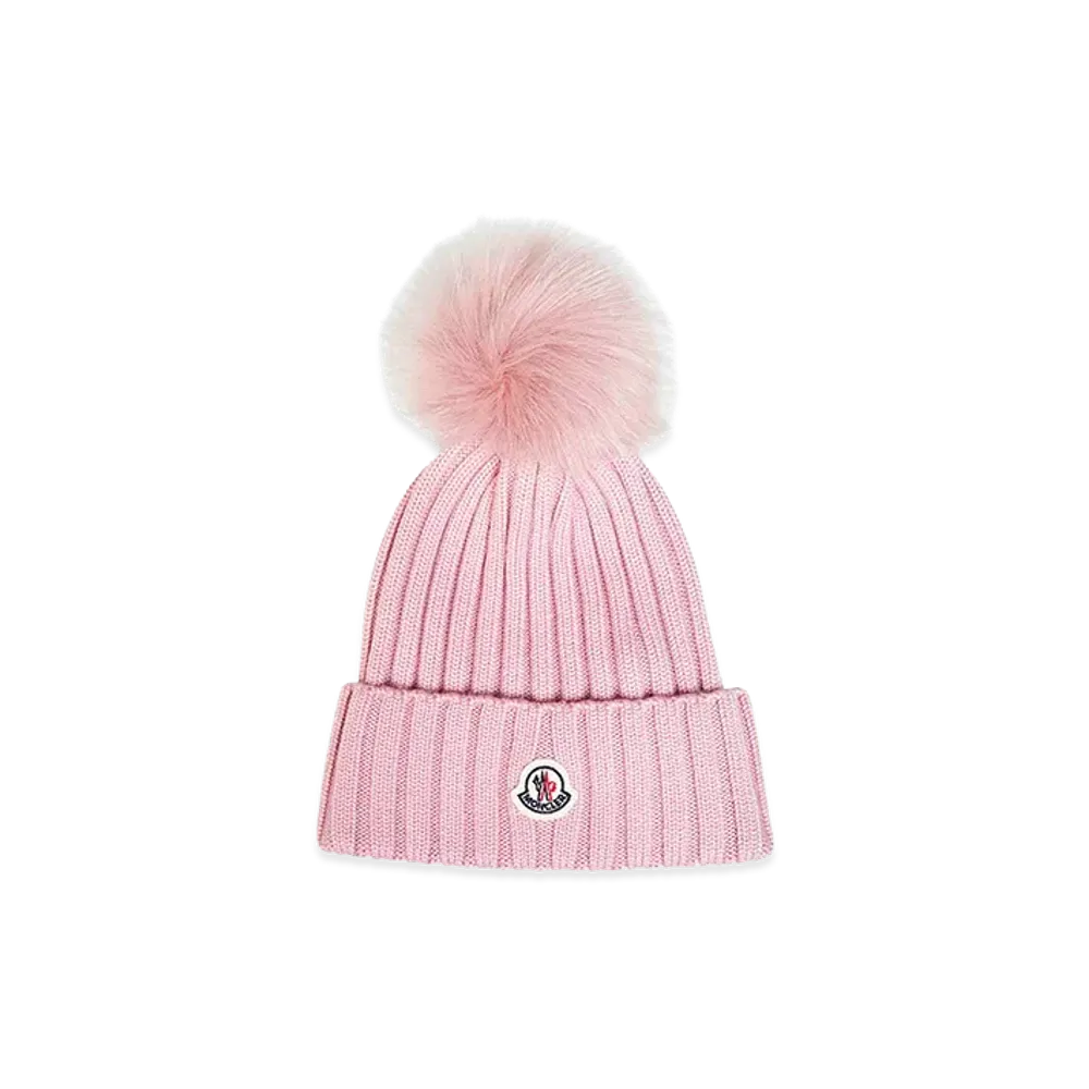 MONCLER Women's Hats "Pastel Pink"
