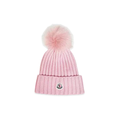 MONCLER Women's Hats "Pastel Pink"