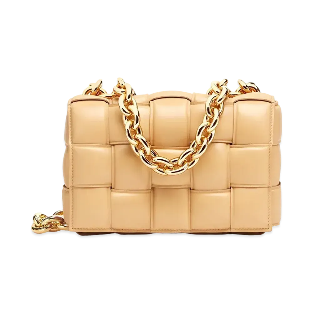 Bottega Veneta Chain Cassette "Almond"
