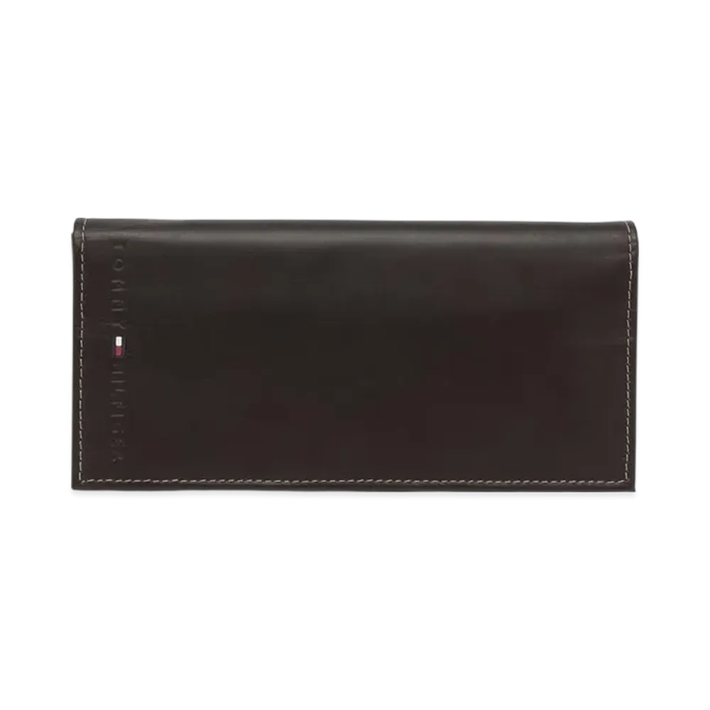TOMMY HILFIGER Wellesley Long Wallet "Brown"