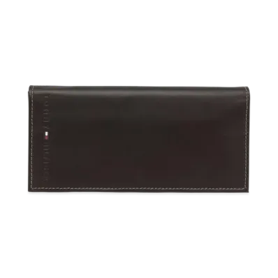 TOMMY HILFIGER Wellesley Long Wallet "Brown"
