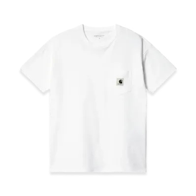 Carhartt WIP Women's S/S Pocket T-Shirt "White"