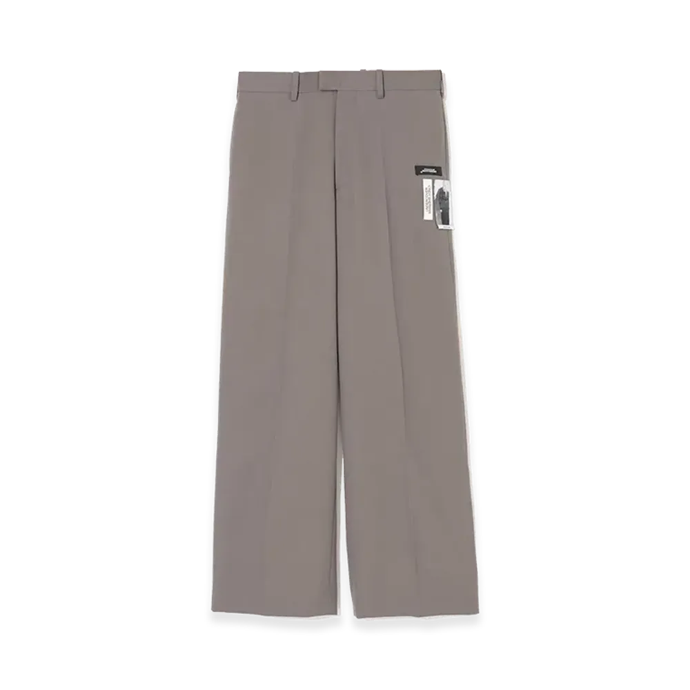 UNDERCOVER x Cindy Sherman Wool Wide Slacks "Gray Beige"