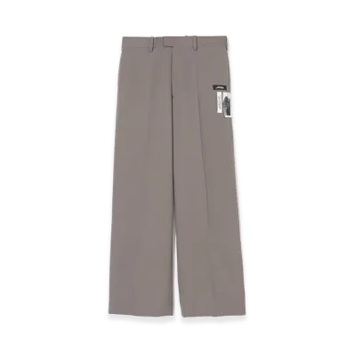 UNDERCOVER x Cindy Sherman Wool Wide Slacks "Gray Beige"