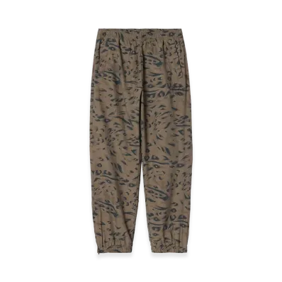 Carhartt WIP Travon Pant "Duck Feather Print/Cypress/Black"
