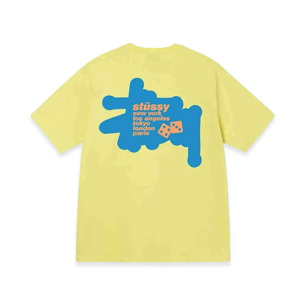 Stussy Silhouette Tee "Yellow"