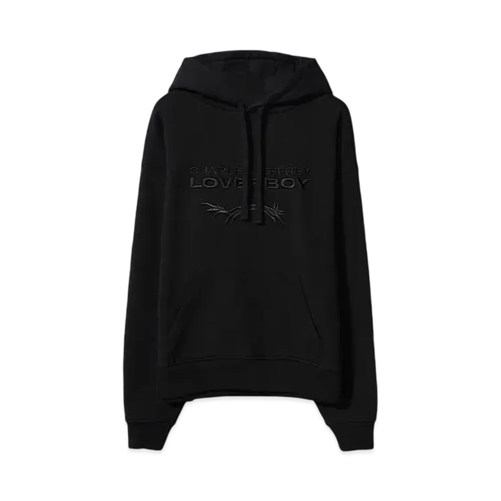 Charles Jeffrey Loverboy LOGO HOODY"BLACK"